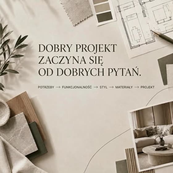 Realizacja salonu, Instagram WIZJA Interior Design